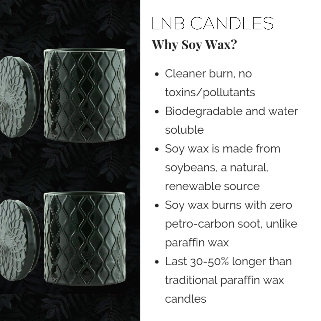 Candle FORBIDDEN Home Decor Accent Masculine Scent