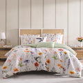 Bebejan Fresh Cut Flowers 5 Piece Reversible Comforter Set