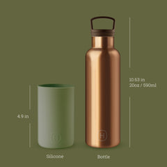 Bronze Gold-Seaweed Green 20 Oz