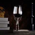 Stemmed Skeleton Wine Glass | SINGLE | 19oz-1