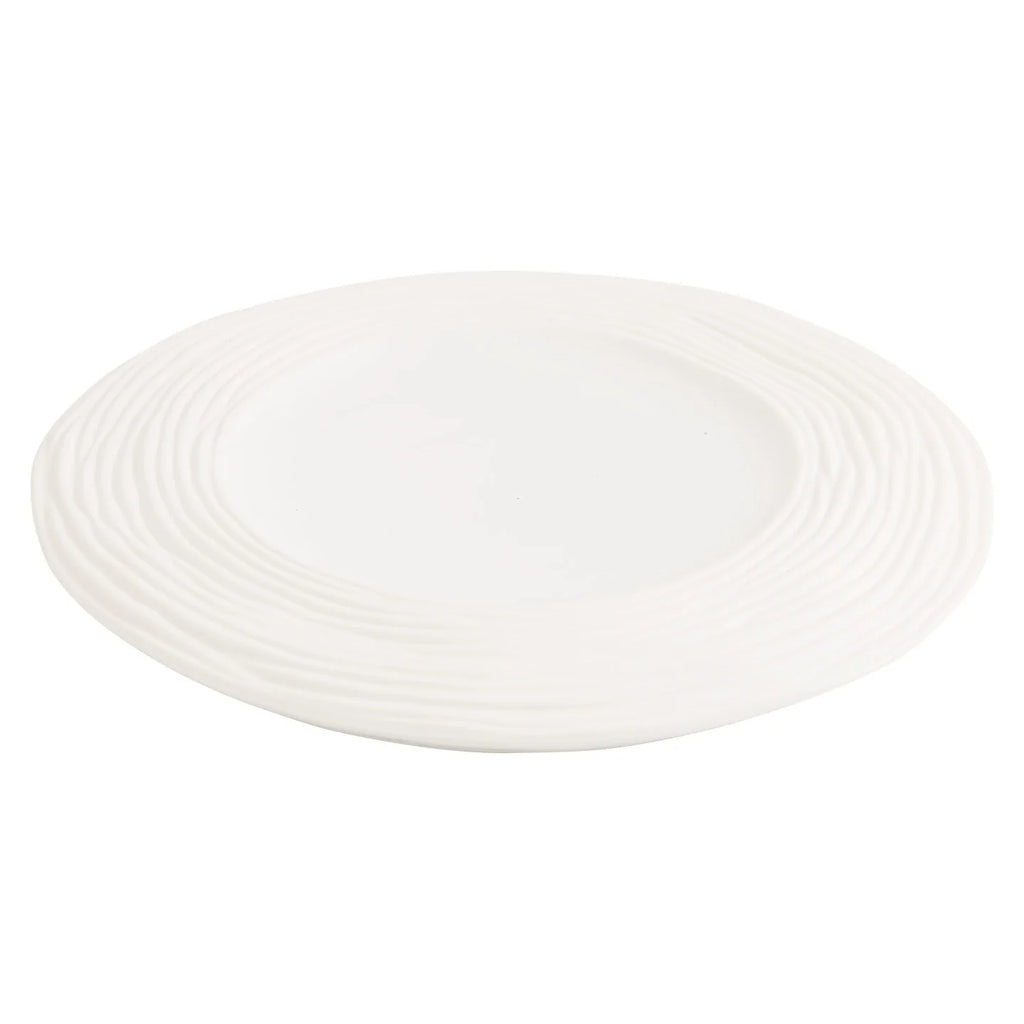 Double-Layer Ripple Porcelain Dinner Plate — Art in Every Curve-4