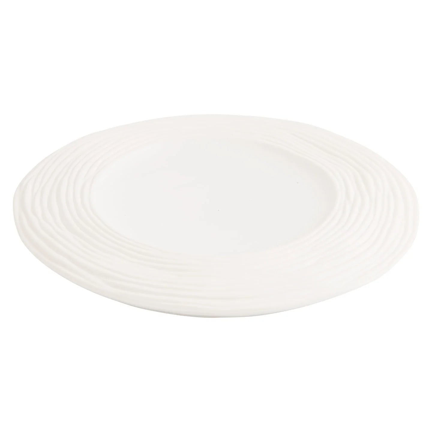 Double-Layer Ripple Porcelain Dinner Plate — Art in Every Curve-4