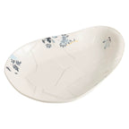 Flowform Porcelain Plate — Inspired by Natural Motion and Cracked Earth-4