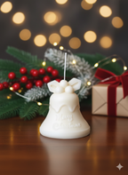 Tall Bell Christmas Candle for Elegant Holiday Décor-0