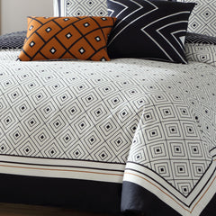 Bebejan Geometric Black & White 5 Piece Reversible Comforter Set