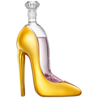 Gold Heel Stiletto High Heels Shape Decanter Whiskey and Wine Decanter-0
