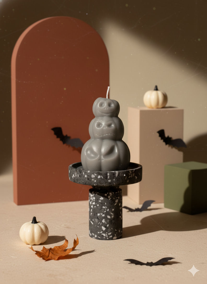 Pumpkin Candle | Hand-Poured Fall Soy Wax-2