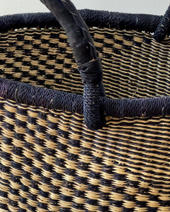 Handwoven African Catch-All Basket – Heritage Weave-1