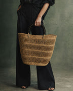 Handwoven African Market Tote Bag – Natural-0