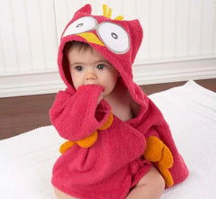 Bathrobe baby animal shape