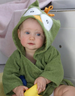 Bathrobe baby animal shape