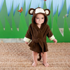 Bathrobe baby animal shape