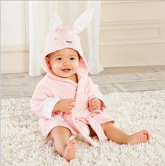 Bathrobe baby animal shape