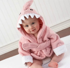 Bathrobe baby animal shape
