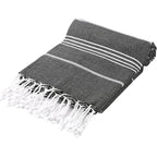 Pure Series: Sustainable Turkish Towel - Black-1