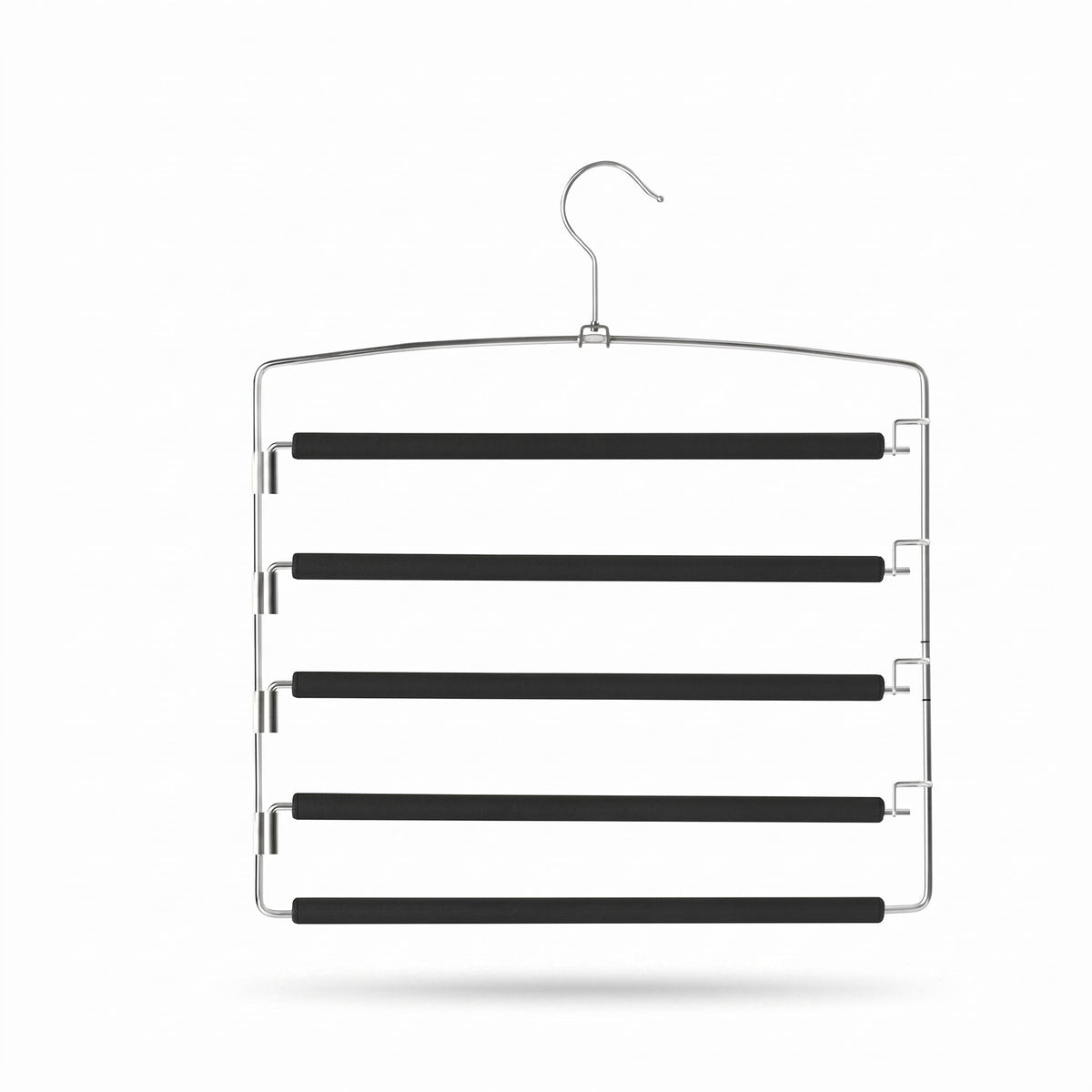 5-Tier Pants Hangers with Foam - 1 Case (30 Hangers)-0