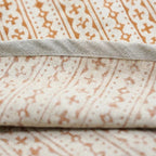 Pure Linen Block Print Christmas Treeskirts - Doji
