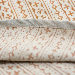 Pure Linen Block Print Christmas Treeskirts - Doji