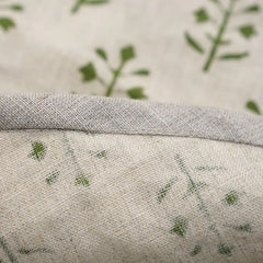 Block Print Green Leaf Christmas Treeskirts - Jaisalmer