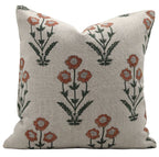 Hand Printed Linen Cushion Cover - Amitabh