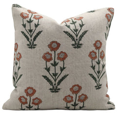 Hand Printed Linen Cushion Cover - Amitabh