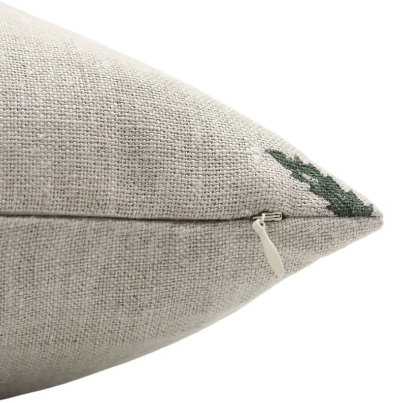 Hand Printed Linen Cushion Cover - Amitabh