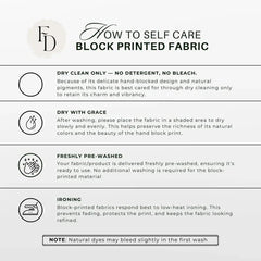 Block Print Aradhana Gray Cushion Cover