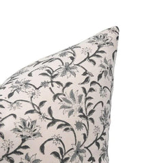 Block Print Aradhana Gray Cushion Cover