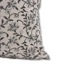 Block Print Aradhana Gray Cushion Cover