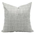Block Print Striped Cushion Cover - Chorash