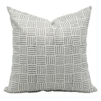 Block Print Striped Cushion Cover - Chorash