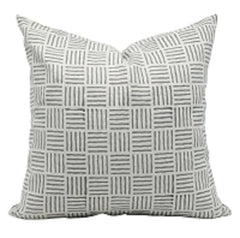 Block Print Striped Cushion Cover - Chorash