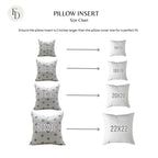 Block Print Striped Cushion Cover - Chorash