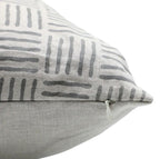 Block Print Striped Cushion Cover - Chorash