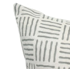 Block Print Striped Cushion Cover - Chorash