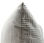 Block Print Striped Cushion Cover - Chorash