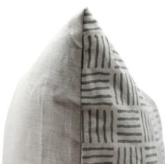 Block Print Striped Cushion Cover - Chorash