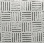 Block Print Striped Cushion Cover - Chorash