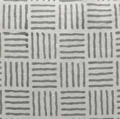 Block Print Striped Cushion Cover - Chorash