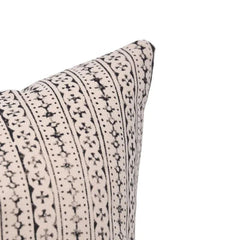 Block Print Doji Floral Cushion Cover