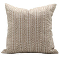 Handmade Floral Linen Throw Cover - Doji