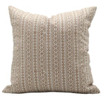 Handmade Floral Linen Throw Cover - Doji