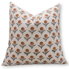 Block Printed Genda Pushap Floral Boho Cover