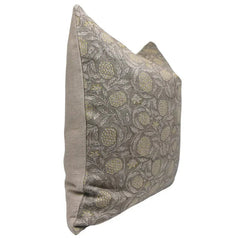 Meraki Printed Thick Linen Pillow Cover