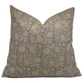 Meraki Printed Thick Linen Pillow Cover