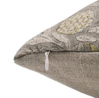 Meraki Printed Thick Linen Pillow Cover