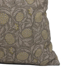 Meraki Printed Thick Linen Pillow Cover