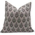 Neelgagan Floral Thick Linen Pillow Case