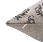 Neelgagan Floral Thick Linen Pillow Case