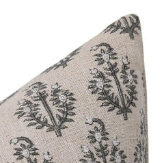 Neelgagan Floral Thick Linen Pillow Case